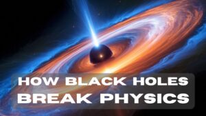 Black Holes Can Break Space And Time