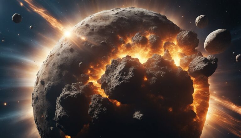 is an asteroid hitting earth?